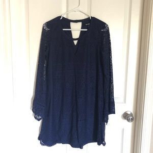 Navy blue dress